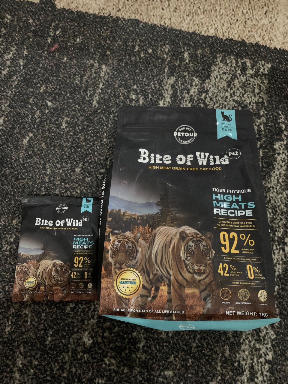 Hạt Bite Of Wild Cho Mèo Túi 1kg - Hạt Khô Dành Cho Mèo , siêu dinh dưỡng  100% từ thịt thật