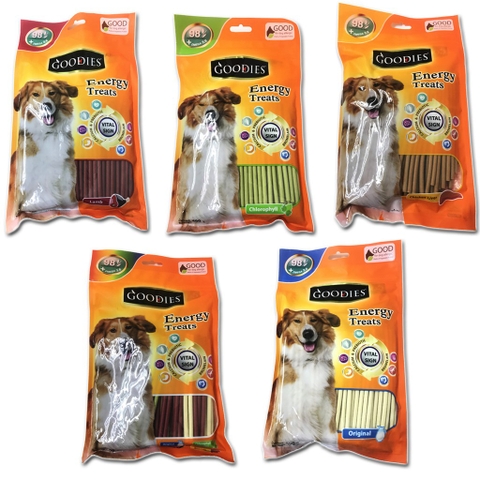 Bánh thưởng Goodies Energy Treats nhiều vị 500g
