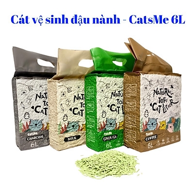 Catsme Tofu 6L - Cát vệ sinh đậu nành