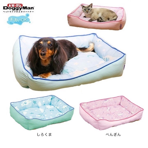 Nệm vuông vải lạnh Doggyman cho chó mèo